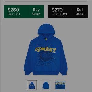 BRAND NEW TC Spider hoodie